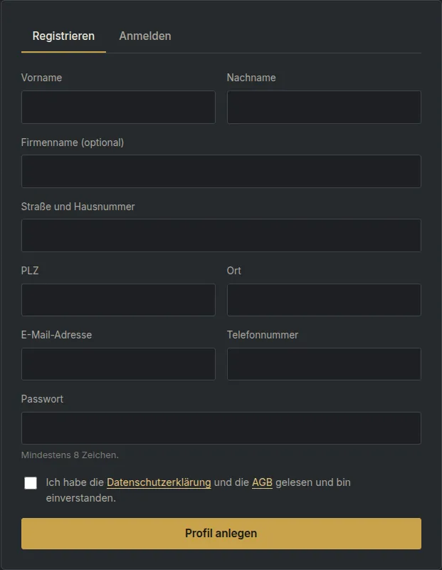 Registrieren