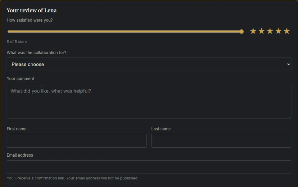 Customer reviews